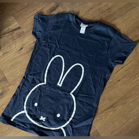 MIFFY Tops - MIFFY-Imported (NWT) Women's Style Short Sleeve Blue Character Tee